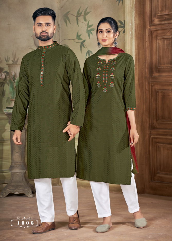 Royal Couple Vol 12 By Banwery Couple Kurta Set Catalog
